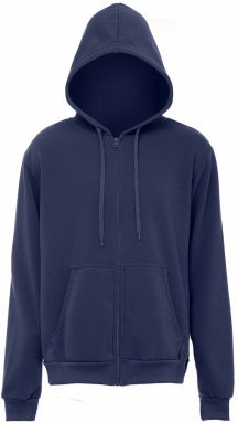 FUMO Tepláková bunda  námornícka modrá