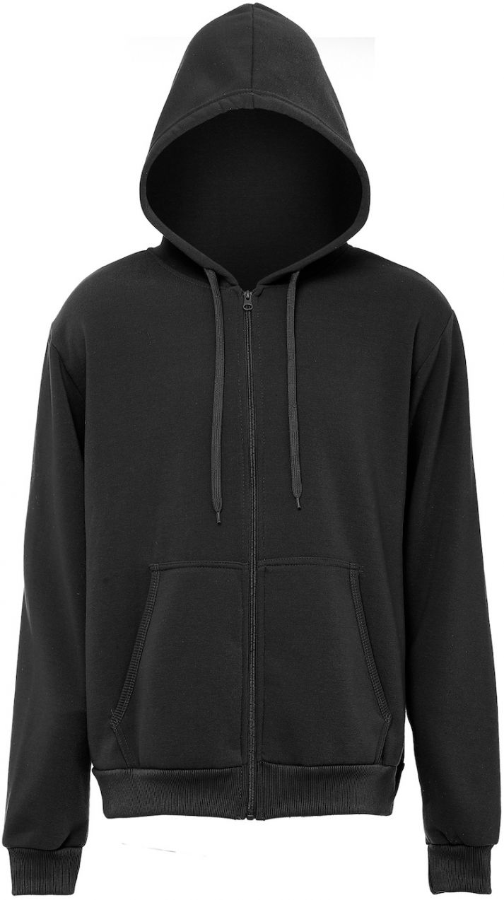 FUMO Tepláková bunda  čierna