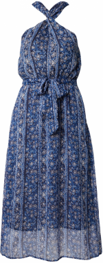 Pepe Jeans Letné šaty 'JEANA'  béžová / modrá / tmavomodrá