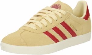 ADIDAS ORIGINALS Nízke tenisky 'GAZELLE'  svetložltá / zlatá / červená