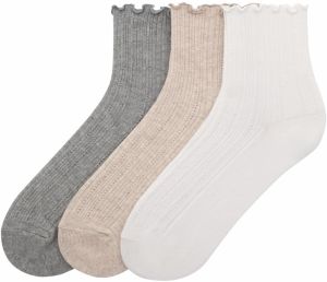 Pull&Bear Ponožky  telová / sivá / biela