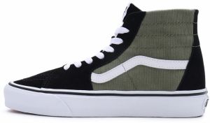 VANS Členkové tenisky 'SK8-Hi'  tmavozelená / čierna / biela