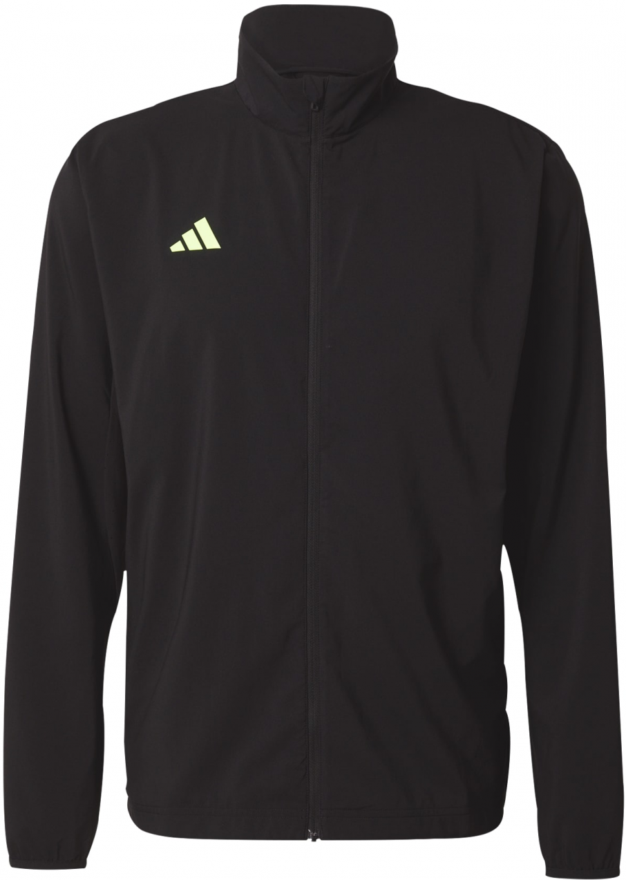 ADIDAS PERFORMANCE Športová bunda 'ADIZERO'  limetová / čierna