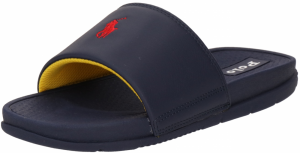 Polo Ralph Lauren Otvorená obuv 'FAIRVIEW'  námornícka modrá / žltá / červená