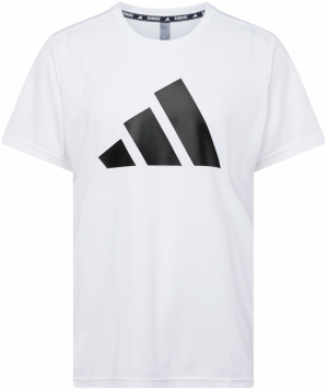 ADIDAS PERFORMANCE Funkčné tričko 'RUN IT'  čierna / biela