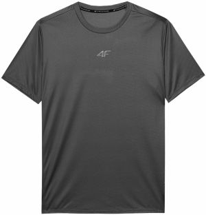 4F Tričko  antracitová