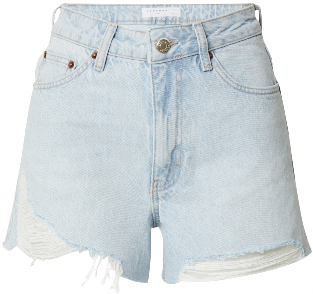 TOPSHOP Džínsy  svetlomodrá