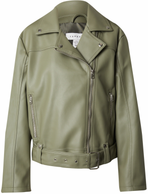 TOPSHOP Prechodná bunda  kaki