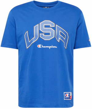 Champion Authentic Athletic Apparel Tričko  modrá / kráľovská modrá / červená / biela