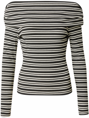 TOPSHOP Tričko  čierna / biela