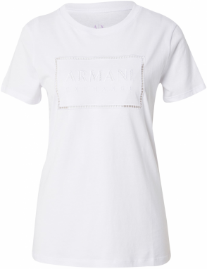 ARMANI EXCHANGE Tričko  biela