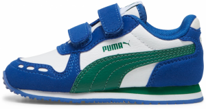 PUMA Tenisky 'Cabana Racer'  tmavomodrá / zelená / biela