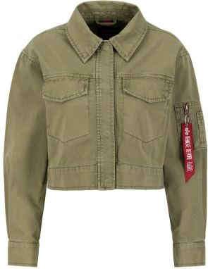 ALPHA INDUSTRIES Prechodná bunda  olivová