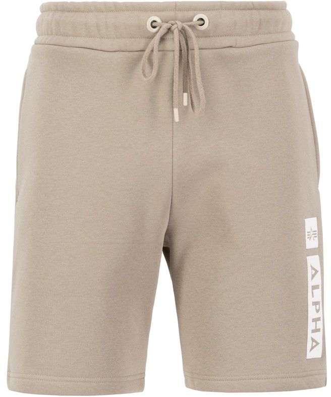 ALPHA INDUSTRIES Nohavice  piesková / biela
