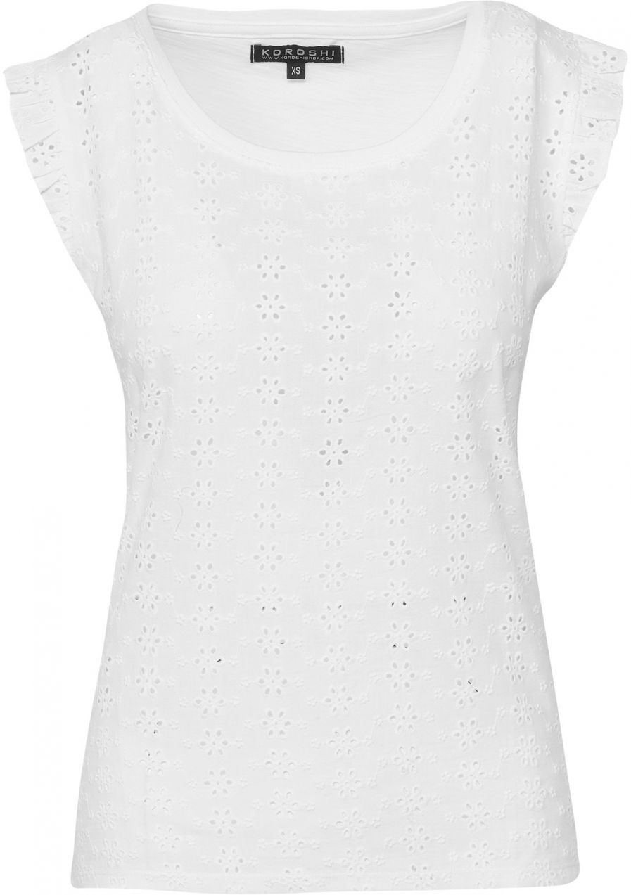 KOROSHI Top  biela