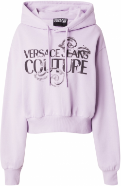 Versace Jeans Couture Mikina  fialová / čierna