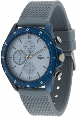 LACOSTE Analógové hodinky 'NEO HERITAGE'  námornícka modrá / sivá / biela