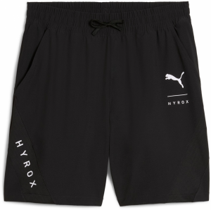 PUMA Športové nohavice 'HYROX|PUMA Fit 7'  čierna / biela