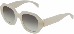 LEVI'S ® Slnečné okuliare  zlatá / tmavozelená / biela