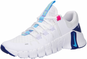 NIKE Športová obuv 'Metcon 5'  modrá / kráľovská modrá / ružová / biela