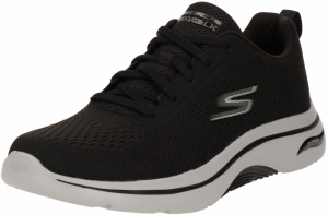 SKECHERS Bežecká obuv 'GO WALK ARCH FIT 2.0'  sivá / čierna / šedobiela