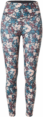 HKMX Športové nohavice 'Gardenia'  námornícka modrá / hnedá / ružová / biela