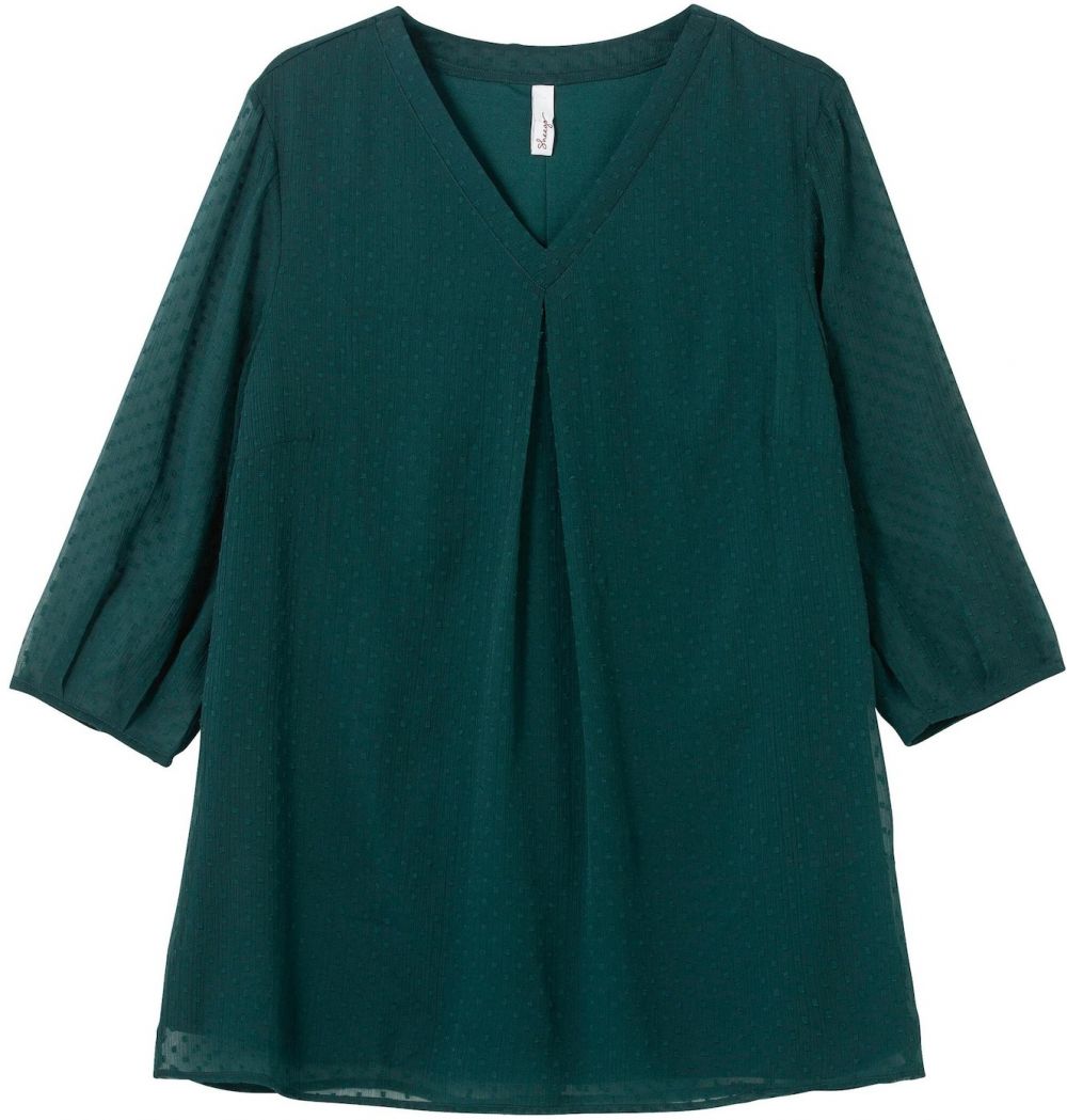 SHEEGO Tunika  tmavozelená