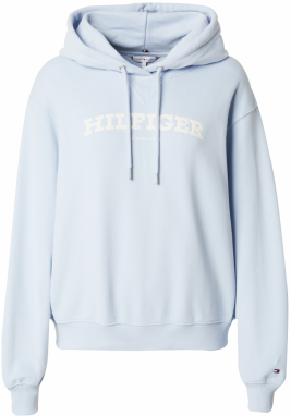 TOMMY HILFIGER Mikina  svetlomodrá / biela