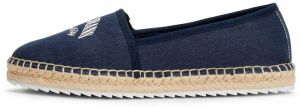 Tommy Jeans Espadrilky 'VARSITY'  tmelová / tmavomodrá / biela