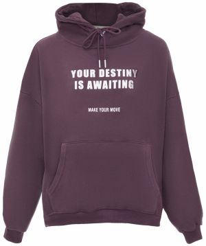 HOMEBASE Mikina  fialová / biela