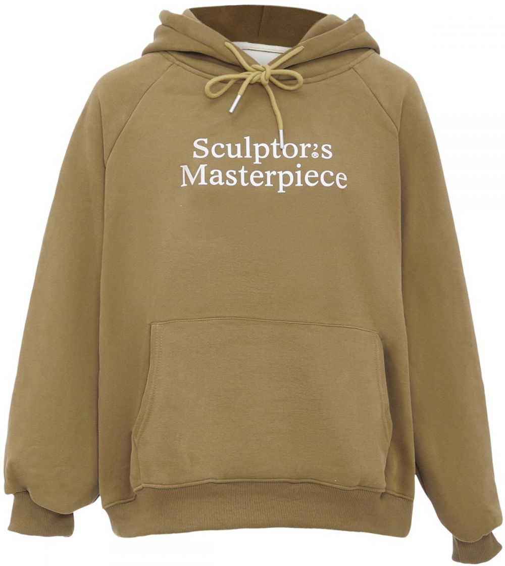 HOMEBASE Mikina  kaki / biela