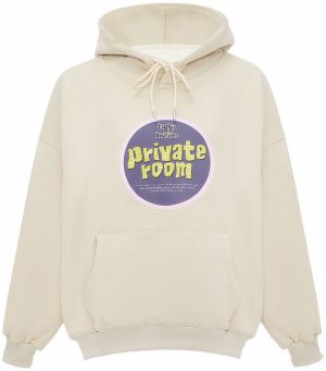 HOMEBASE Mikina  béžová / svetložltá / tmavofialová / biela