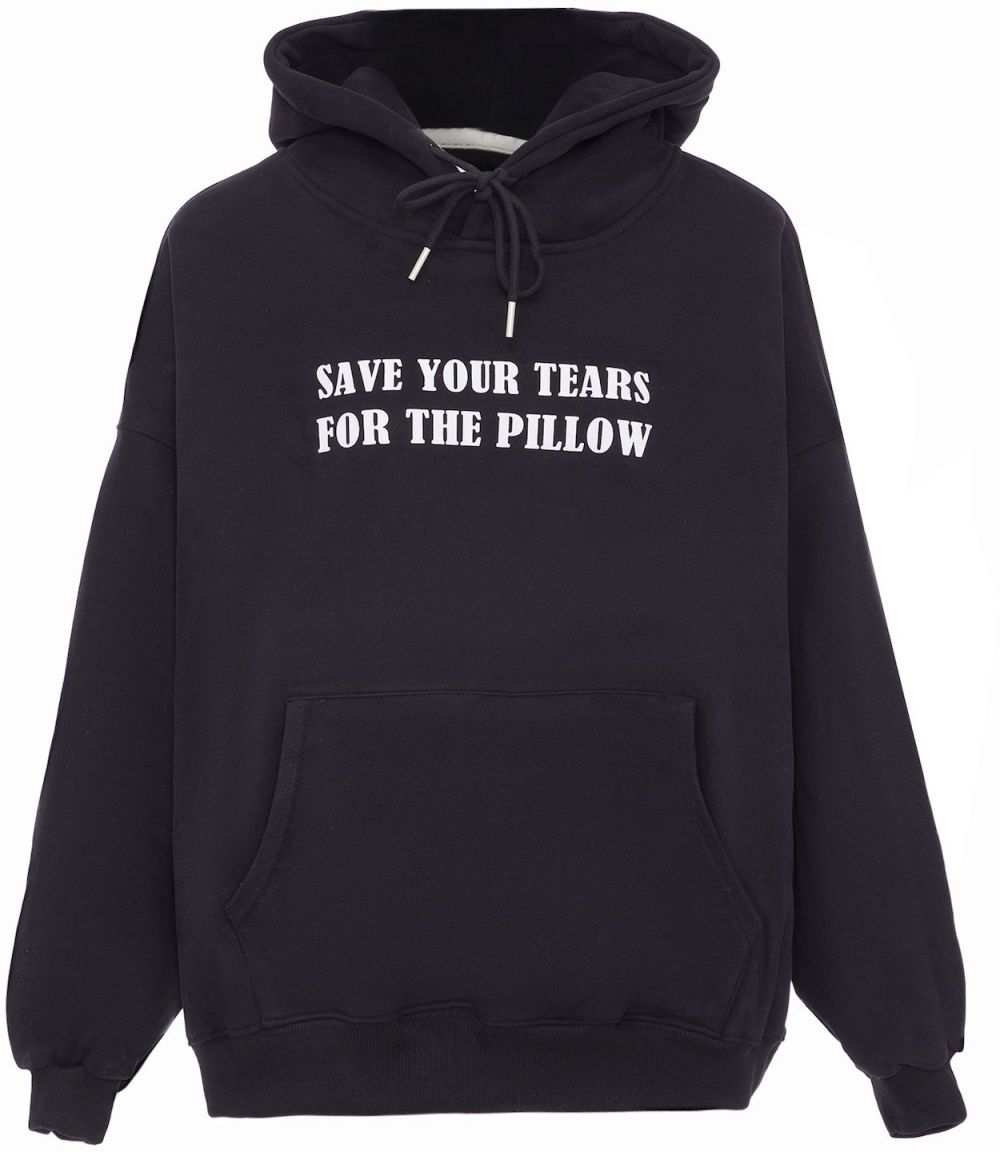 HOMEBASE Mikina  čierna / biela