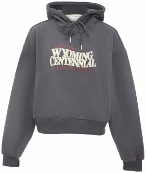 HOMEBASE Mikina  tmavosivá / červená / biela