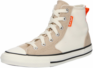 CONVERSE Tenisky 'Chuck Taylor All Star'  krémová / tmavobéžová / tmavooranžová