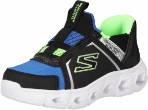 SKECHERS Tenisky 'HYPNO-FLASH 2.0 - VEXLUX'  modrá / neónovo zelená / čierna