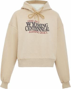 HOMEBASE Mikina  béžová / červená / čierna