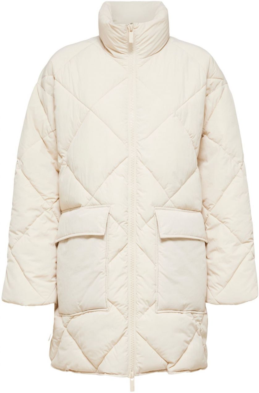 Selected Femme Curve Zimný kabát 'Heidi'  biela