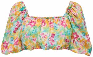 ONLY Blúzka 'Tracy'  žltá / nefritová / ružová / biela