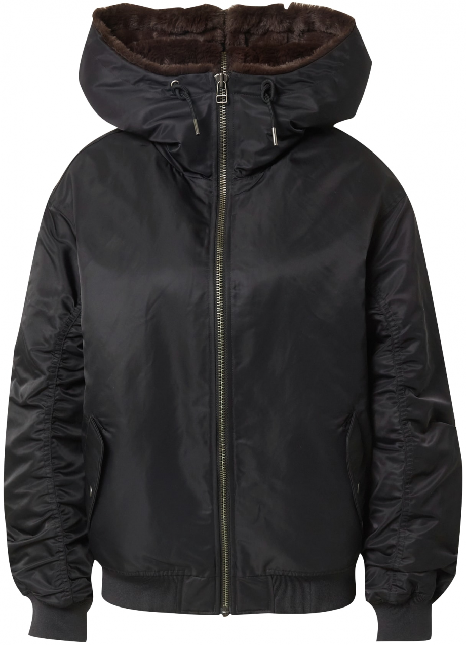 LEVI'S ® Prechodná bunda 'Oversized Hooded Jacket'  čierna
