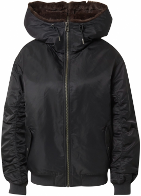 LEVI'S ® Prechodná bunda 'Oversized Hooded Jacket'  čierna