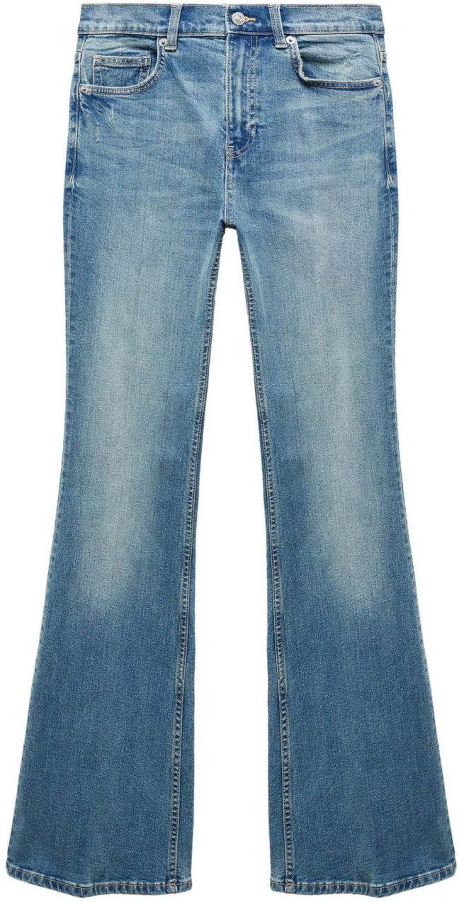MANGO Džínsy 'VIOLETA'  modrá denim