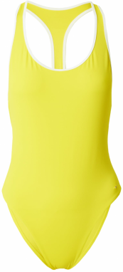 Tommy Hilfiger Underwear Jednodielne plavky 'ONE PIECE'  žltá / biela