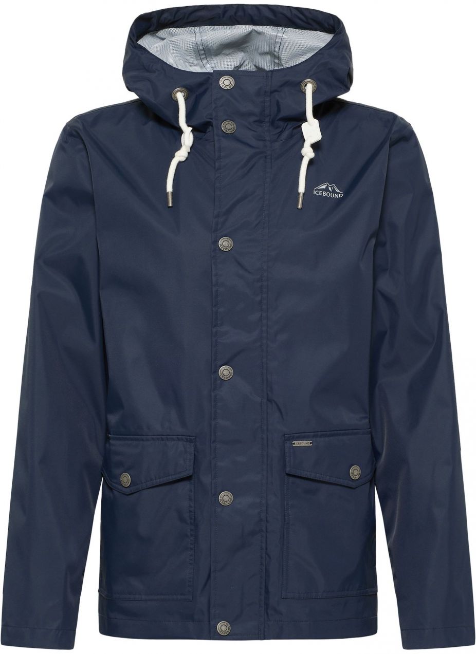 ICEBOUND Funkčná bunda  námornícka modrá / biela