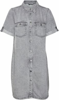 VERO MODA Košeľové šaty 'Jennie'  sivý denim