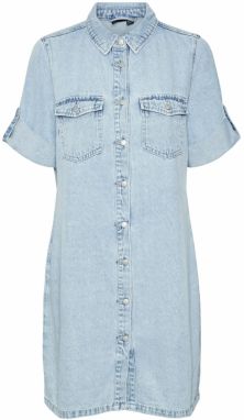 VERO MODA Košeľové šaty 'Jennie'  svetlomodrá