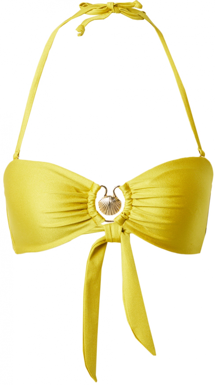 Hunkemöller Bikinový top 'Nice'  zlatá žltá