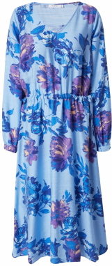 Moves Šaty 'Galant'  modrá / svetlomodrá / žltá / fialová