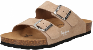 Pepe Jeans Šľapky 'Oban'  béžová / biela