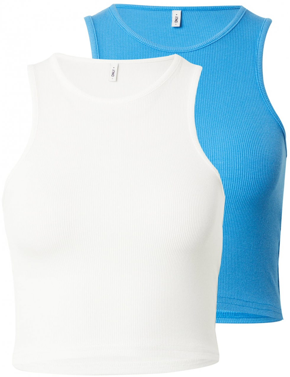 ONLY Top 'BELIA'  azúrová / biela